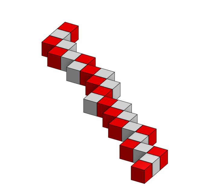 Challenging Chain Cube Puzzle (3D Model)
